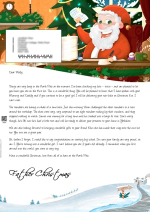 Big Santa Letter - Personalised Letters From Santa Claus