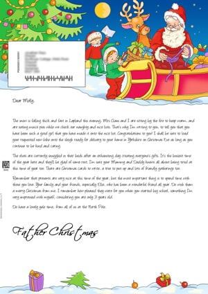 Big Santa Letter - Personalised Letters From Santa Claus