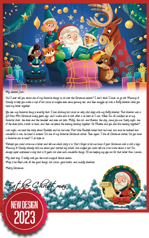 NSPCC Letter From Santa Loading Sleigh (2015) Santa , 54% OFF