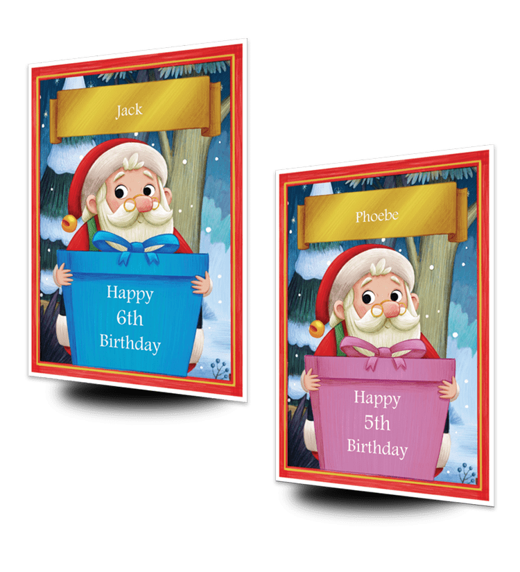 Personalised Postcards From Santa Claus