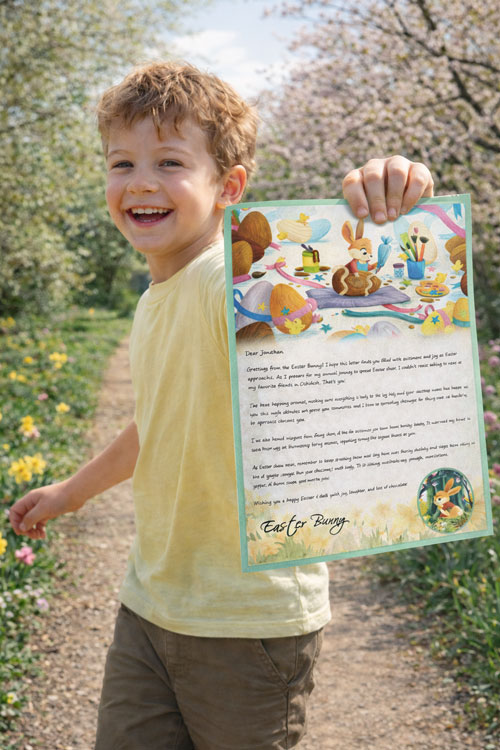 Personalised Nice List Certificate from Santa