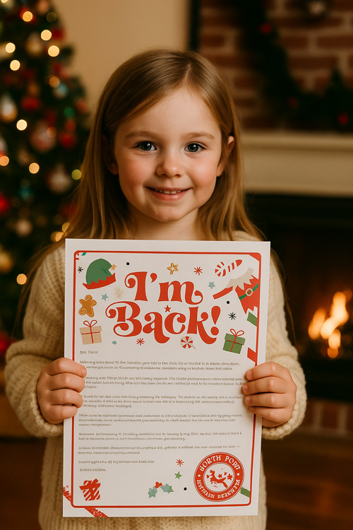 Personalised Letter from Elf